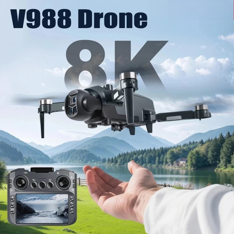 Drone Surveying - Оригинальный дрон V988 с двумя камерами