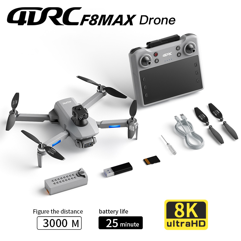 Drone Surveying - F8 MAX GPS Дрон Профессиональная камера