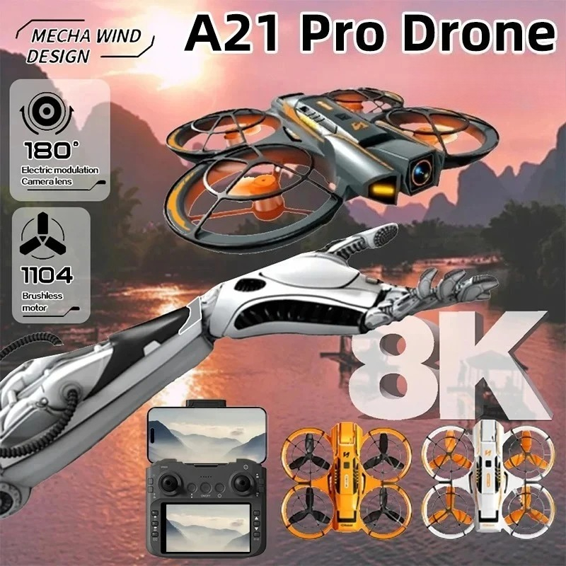 Оригинальный дрон A21 Pro 4K P – обзор и цена Drone Surveying
