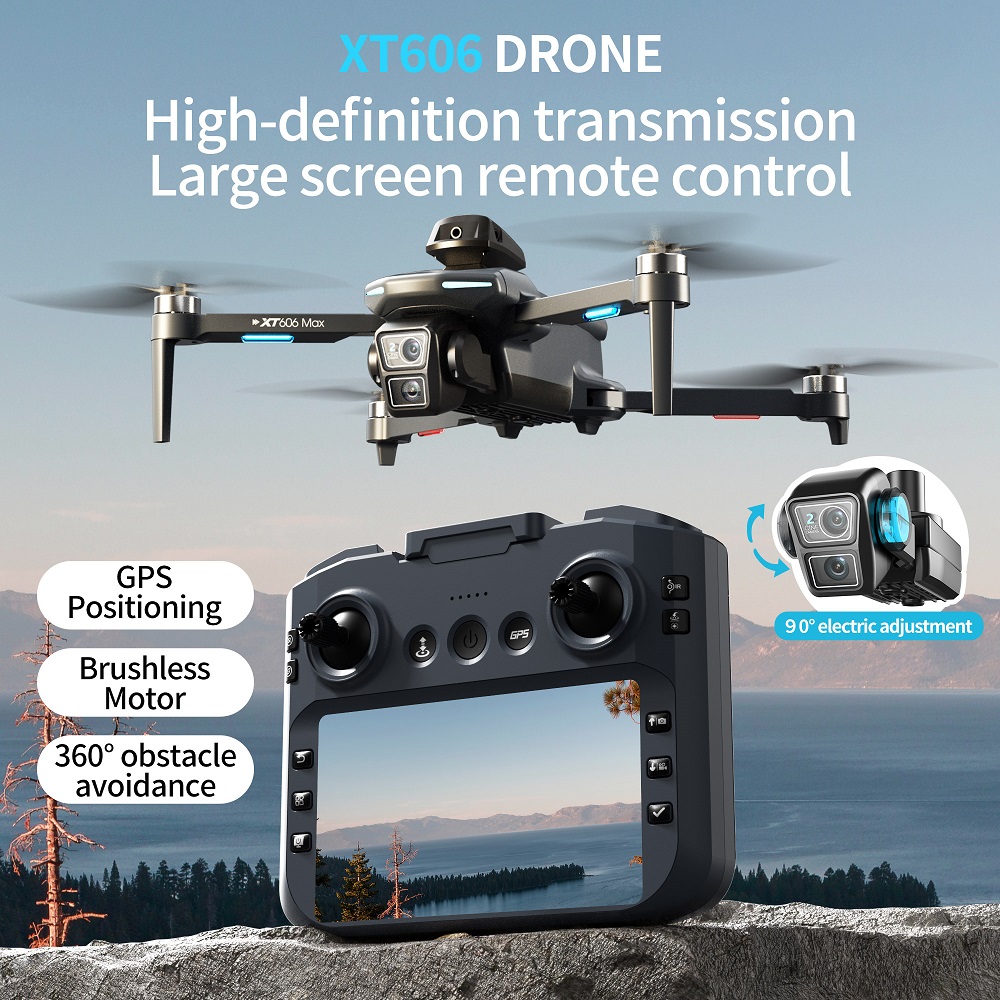 Дрон XT606 MAX 3 с аккумулятор – обзор и цена Drone Surveying