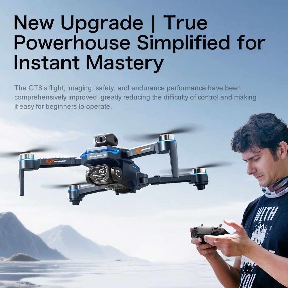 Оригинальный дрон GT8 8K с про – обзор и цена Drone Photogrammetry