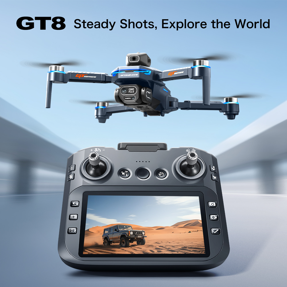 Дрон GT8 Max складной, 8K HD,  – обзор и цена Drone Surveying