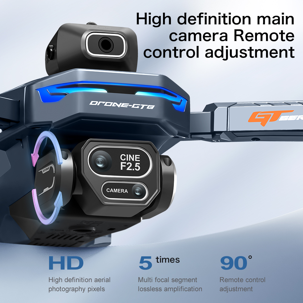 НОВЫЙ Дрон GT8 HD RC с двумя п – обзор и цена Drone Surveying